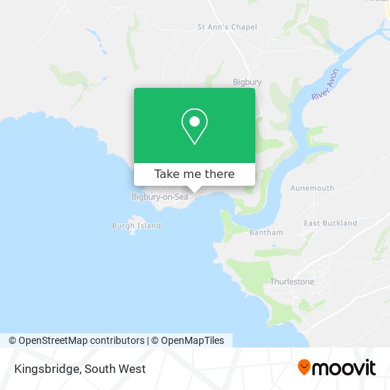Kingsbridge map