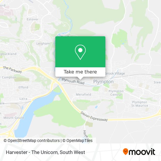 Harvester - The Unicorn map