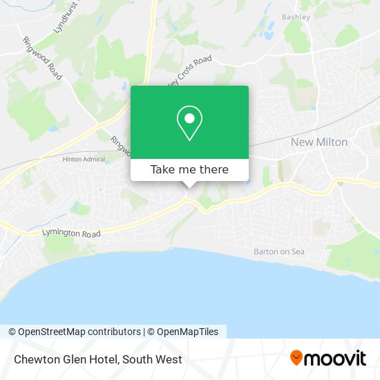 Chewton Glen Hotel map