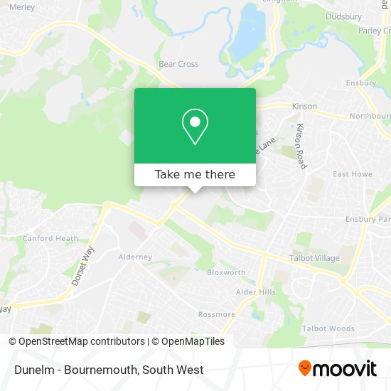 Dunelm - Bournemouth map