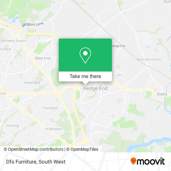 Dfs Furniture map