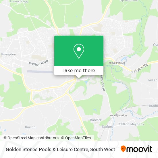 Golden Stones Pools & Leisure Centre map