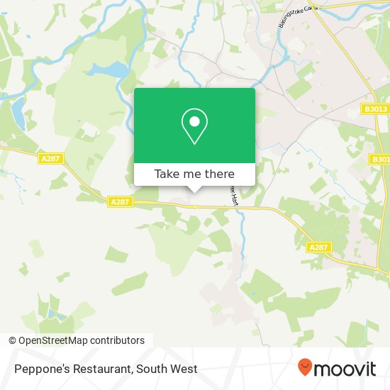 Peppone's Restaurant map