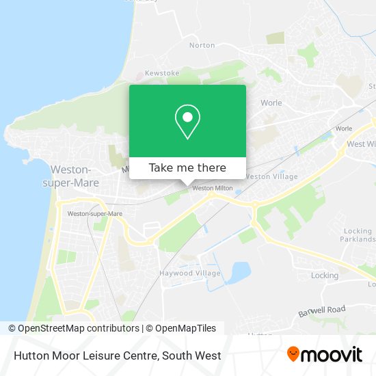 Hutton Moor Leisure Centre map