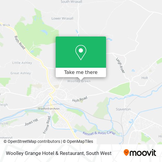 Woolley Grange Hotel & Restaurant map