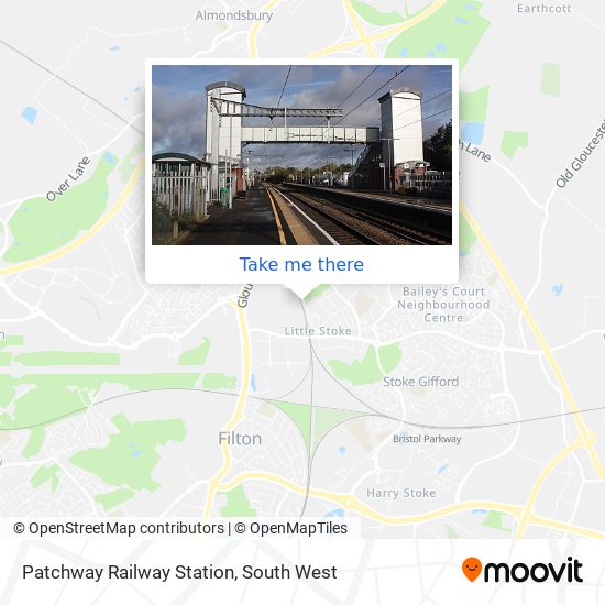 Patchway Railway Station map