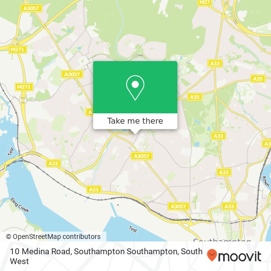 10 Medina Road, Southampton Southampton map