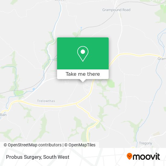 Probus Surgery map