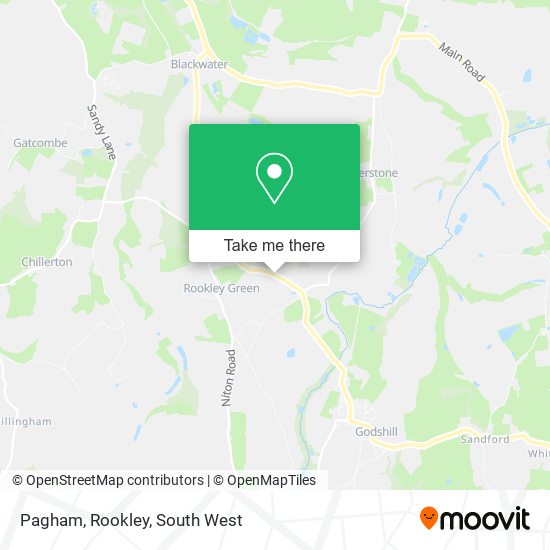 Pagham, Rookley map