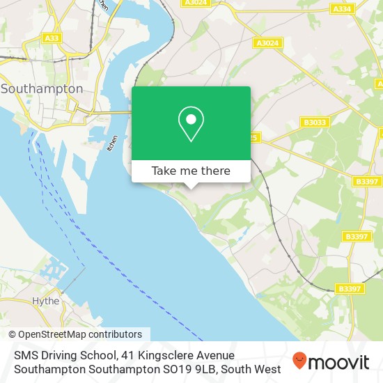 SMS Driving School, 41 Kingsclere Avenue Southampton Southampton SO19 9LB map