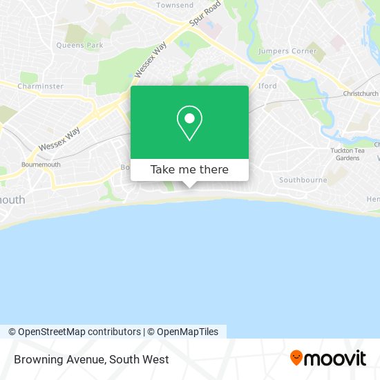 Browning Avenue map