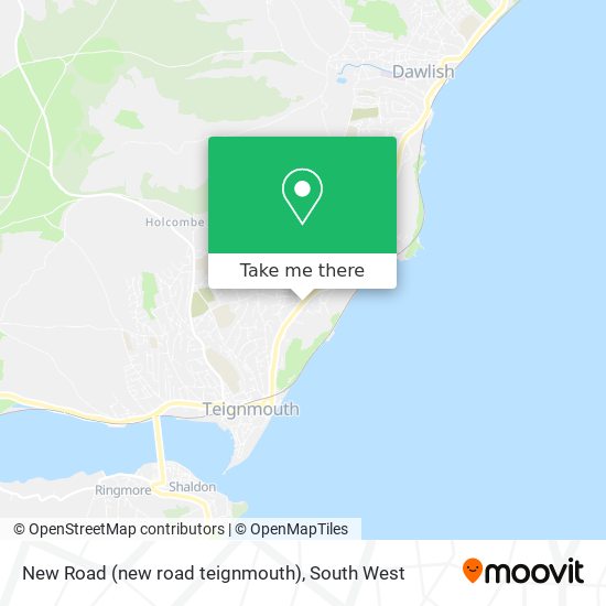New Road (new road teignmouth) map