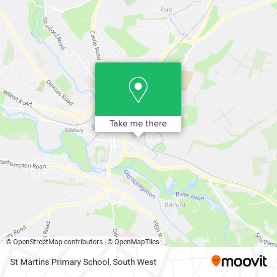 St Martins Primary School map
