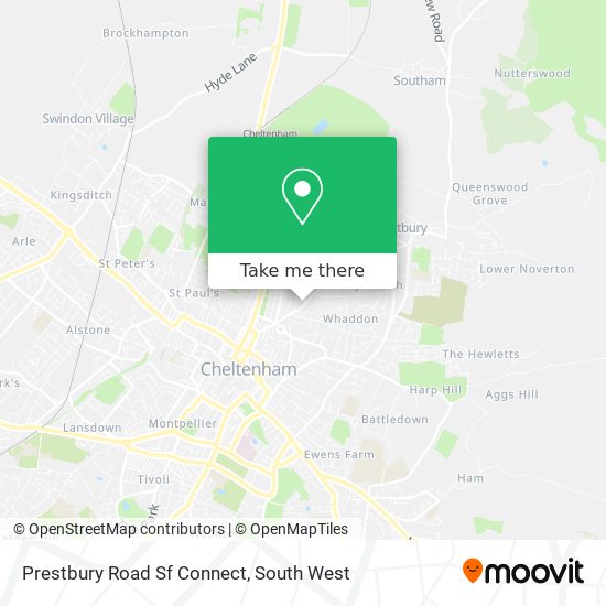 Prestbury Road Sf Connect map