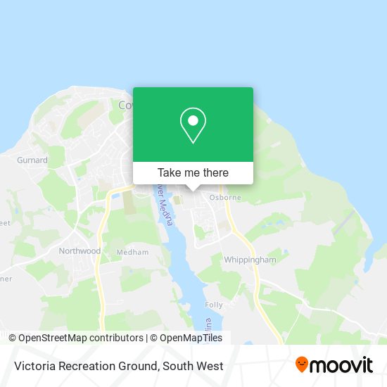 Victoria Recreation Ground map