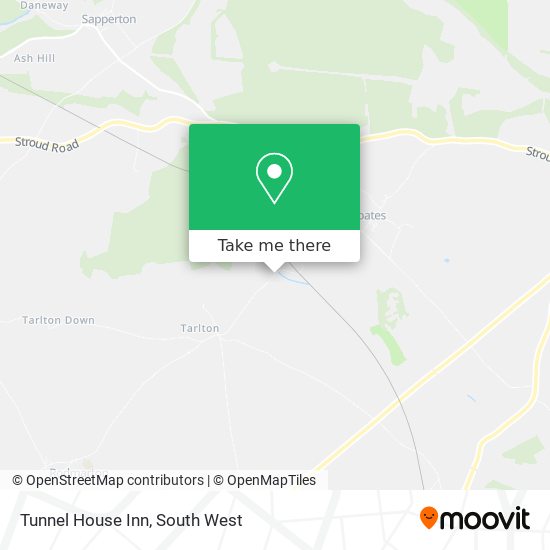 Tunnel House Inn map