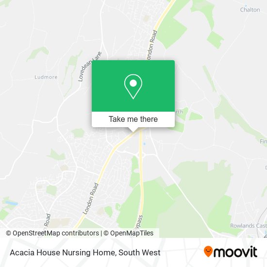 Acacia House Nursing Home map