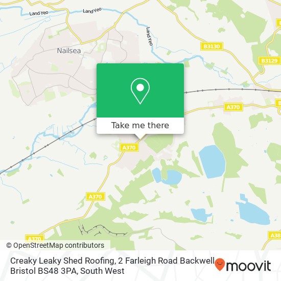 Creaky Leaky Shed Roofing, 2 Farleigh Road Backwell Bristol BS48 3PA map