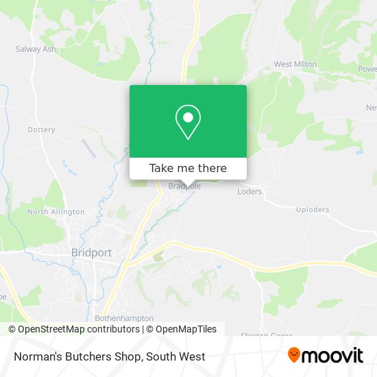 Norman's Butchers Shop map
