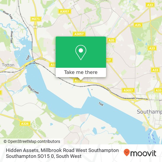 Hidden Assets, Millbrook Road West Southampton Southampton SO15 0 map
