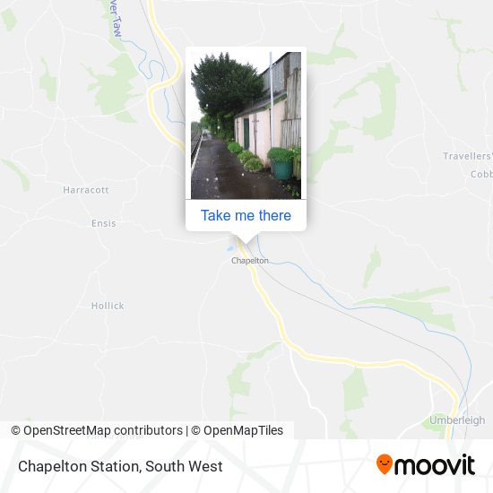 Chapelton Station map