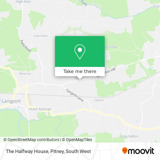 The Halfway House, Pitney map