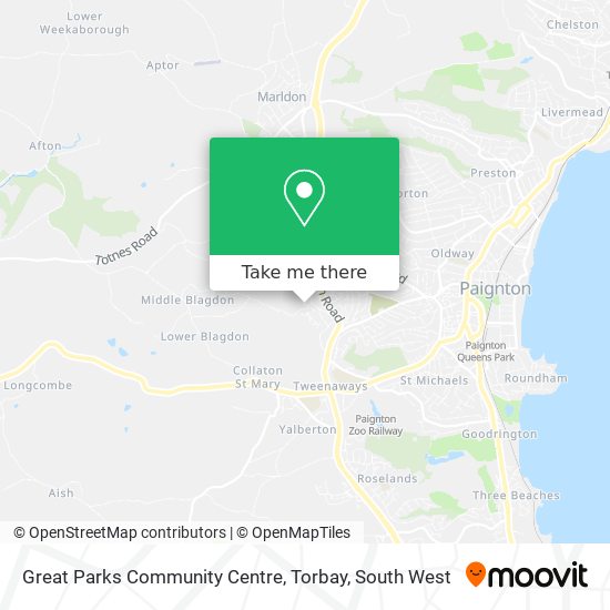 Great Parks Community Centre, Torbay map