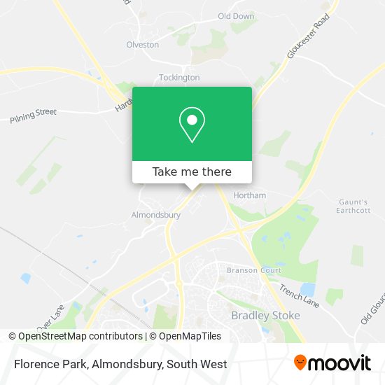 Florence Park, Almondsbury map