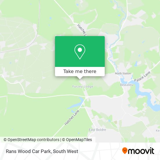 Rans Wood Car Park map