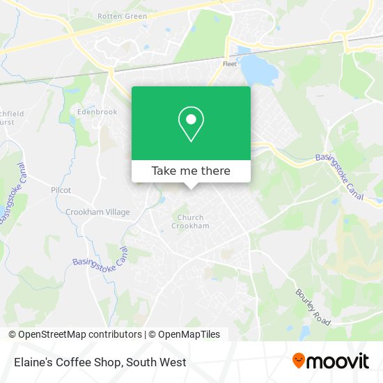 Elaine's Coffee Shop map
