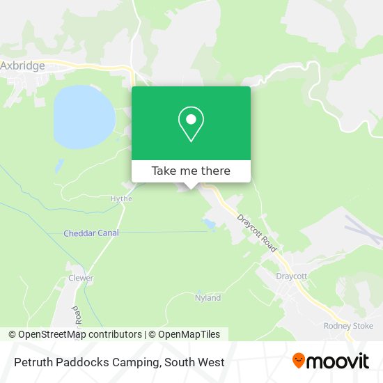 Petruth Paddocks Camping map