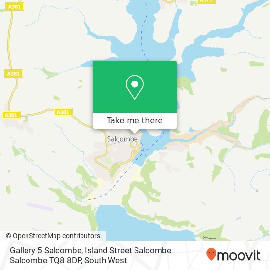 Gallery 5 Salcombe, Island Street Salcombe Salcombe TQ8 8DP map