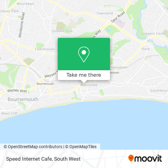 Speed Internet Cafe map