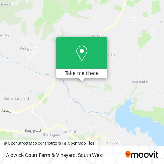 Aldwick Court Farm & Vineyard map