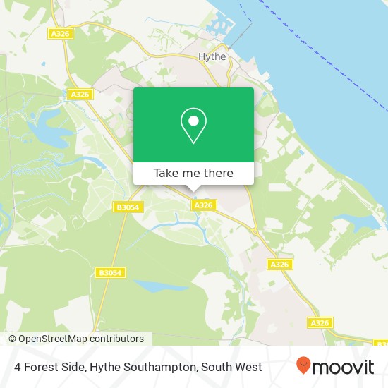 4 Forest Side, Hythe Southampton map