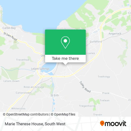 Marie Therese House map