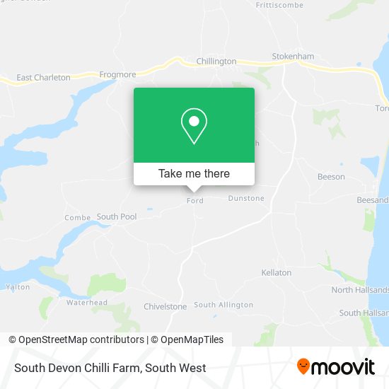 South Devon Chilli Farm map