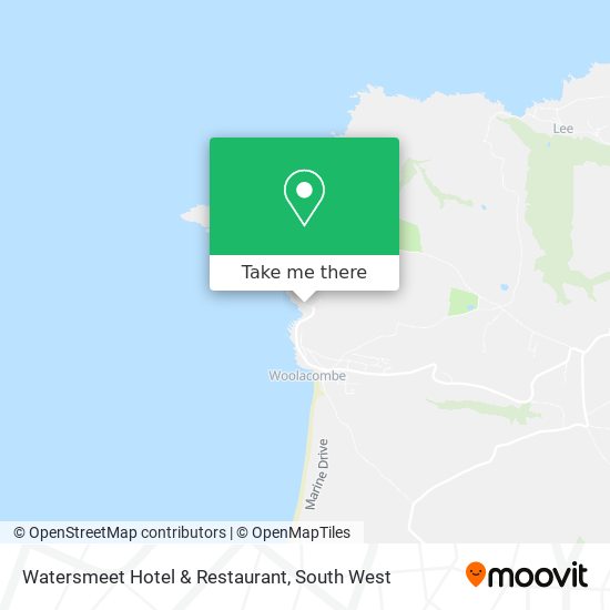 Watersmeet Hotel & Restaurant map
