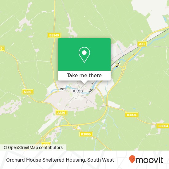 How To Get To Orchard House Sheltered Housing In East Hampshire By Bus Or Train