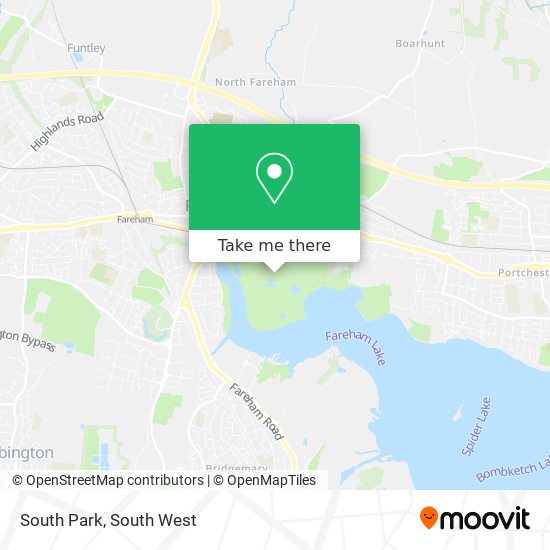 South Park map