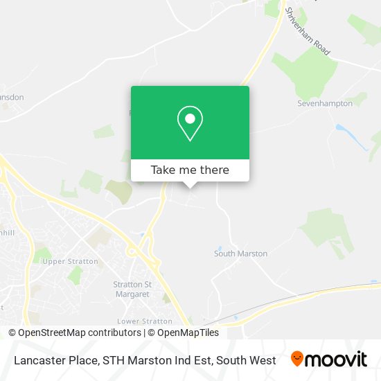 Lancaster Place, STH Marston Ind Est map