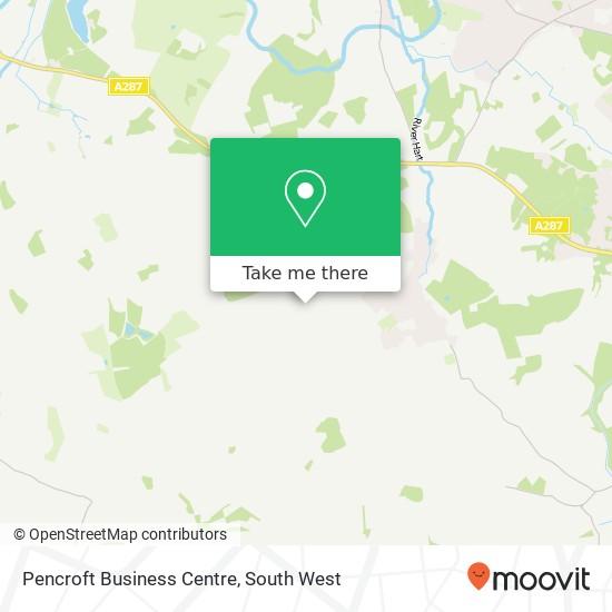 Pencroft Business Centre map
