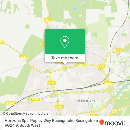 Horizons Spa, Popley Way Basingstoke Basingstoke RG24 9 map