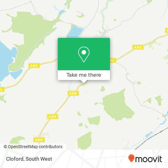 Cloford map