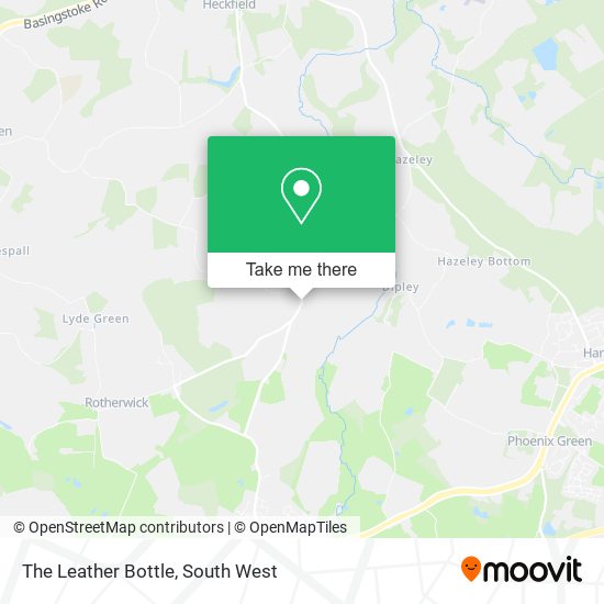 The Leather Bottle map