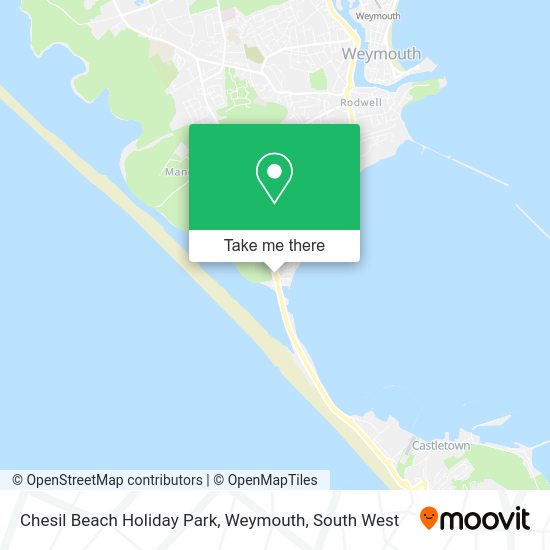 How to get to Chesil Beach Holiday Park, Weymouth in Weymouth And