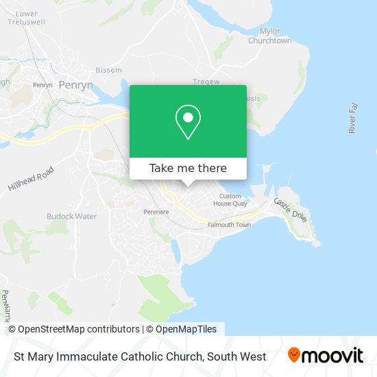 St Mary Immaculate Catholic Church map
