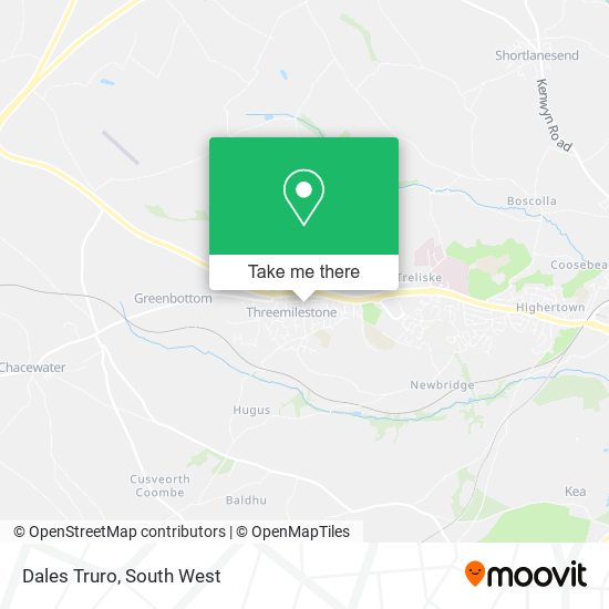 Dales Truro map