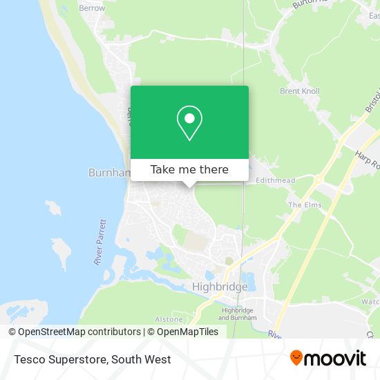 Tesco Superstore map