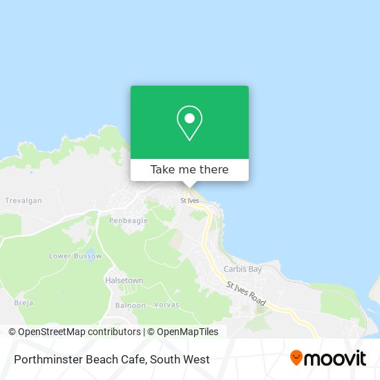 Porthminster Beach Cafe map